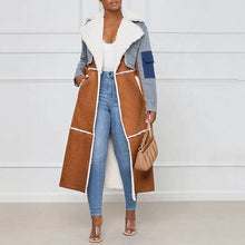 Load image into Gallery viewer, Fantasia Patchwork Fur Jacket
