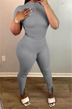 Load image into Gallery viewer, Backless Lace Up Two Piece
