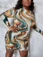 Load image into Gallery viewer, Marbled Dress
