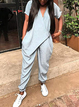 Load image into Gallery viewer, Wrap Me Up Jumpsuit
