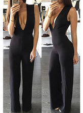 Load image into Gallery viewer, V-Neck Jumpsuit

