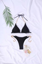 Load image into Gallery viewer, Backless Chain Tie Bikini
