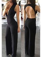 Load image into Gallery viewer, V-Neck Jumpsuit
