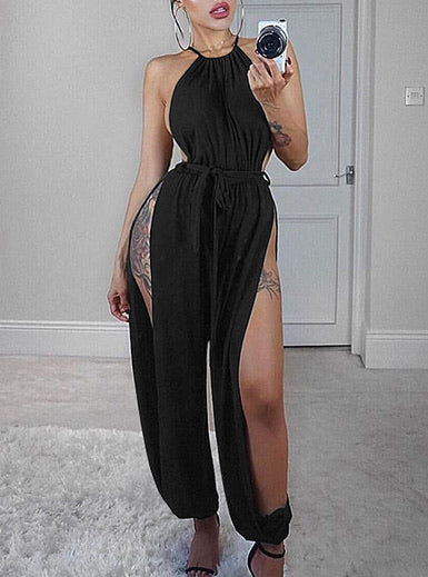 Side Split Jumpsuit